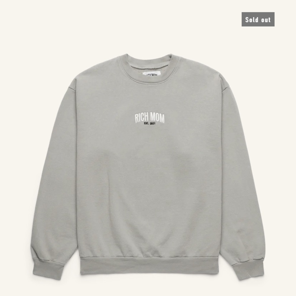 Tinx Rich Mom Gear Essentials Crewneck